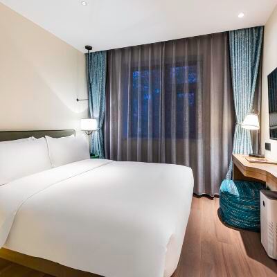 心雅舒適大床房 北京中關村理工大學漫心酒店優惠