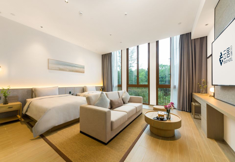 煮雨舒適雙床房