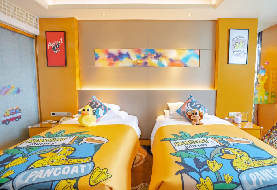 盼酷主題雙床房