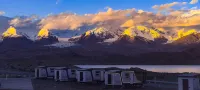 喀拉庫勒湖不周山キャンプ場