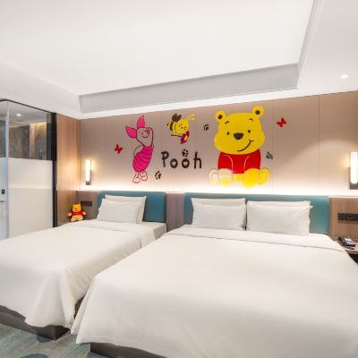 高級家庭房（裸棉+深睡枕+小冰箱） 綿陽高新亞朵X飯店優惠