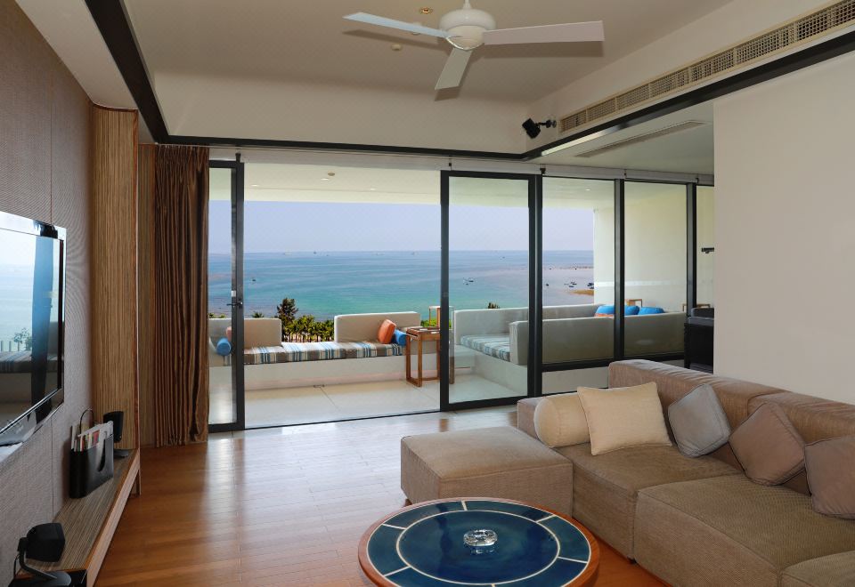 單臥套房 大床 海景