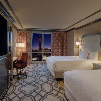 波爾多埃菲爾塔景兩張大床房 巴黎拉斯維加斯娛樂場度假飯店優惠