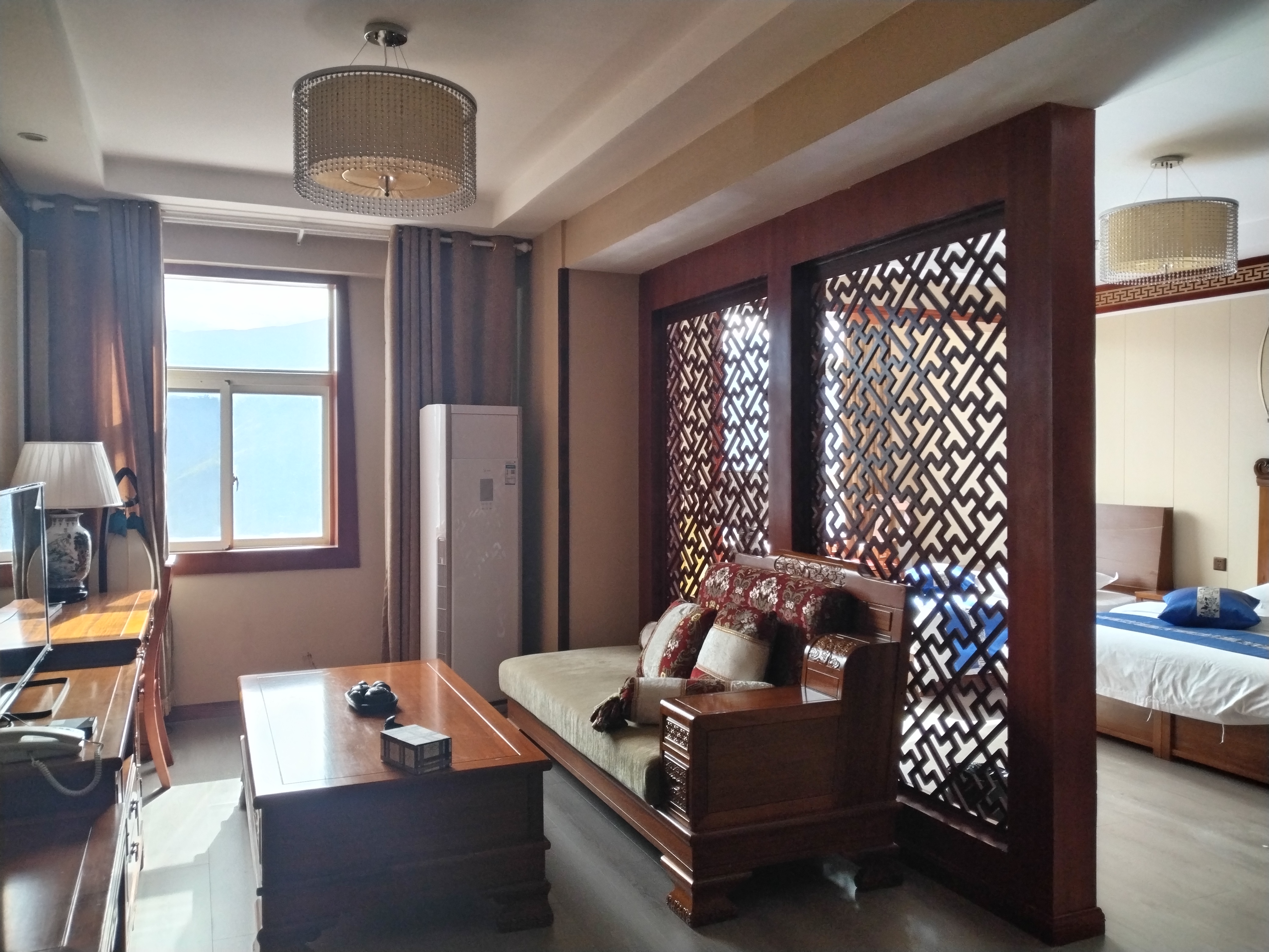 雪山景高级一室套房（空调+供氧）