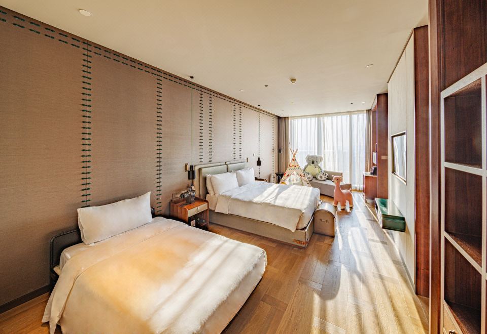 快樂星球親子主題景觀家庭房-溫馨滿屋，親子同歡