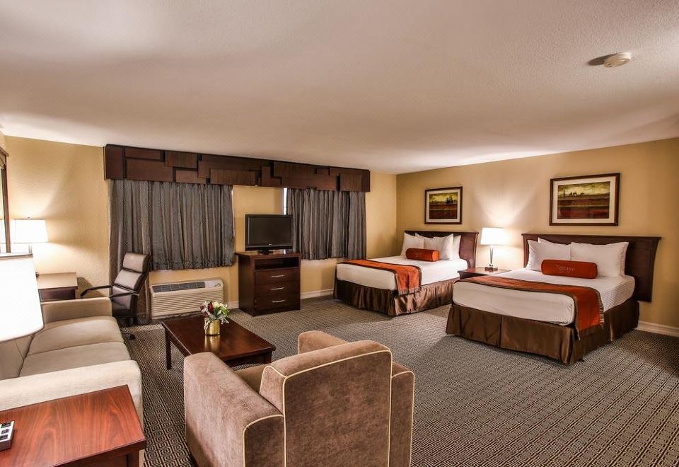 豪华行政两张双人床套房 禁烟