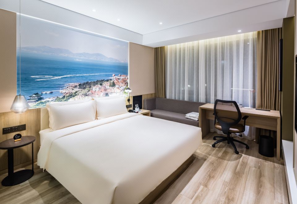 几木大床房（小冰箱+投屏+南向）