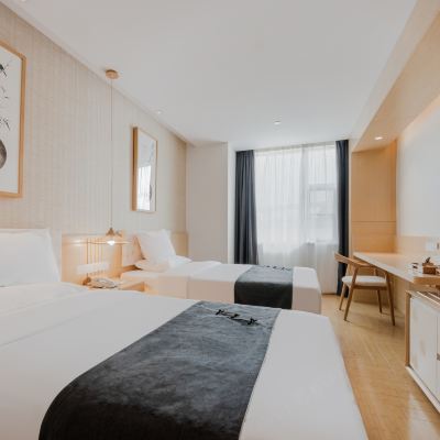 雙床房（電視投屏+小冰箱） 建國璞隱酒店（上海陸家嘴世博中心店）優惠