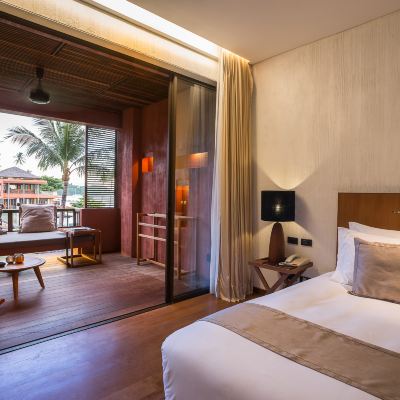 豪華特大床房 蘇梅島漢沙度假酒店優惠