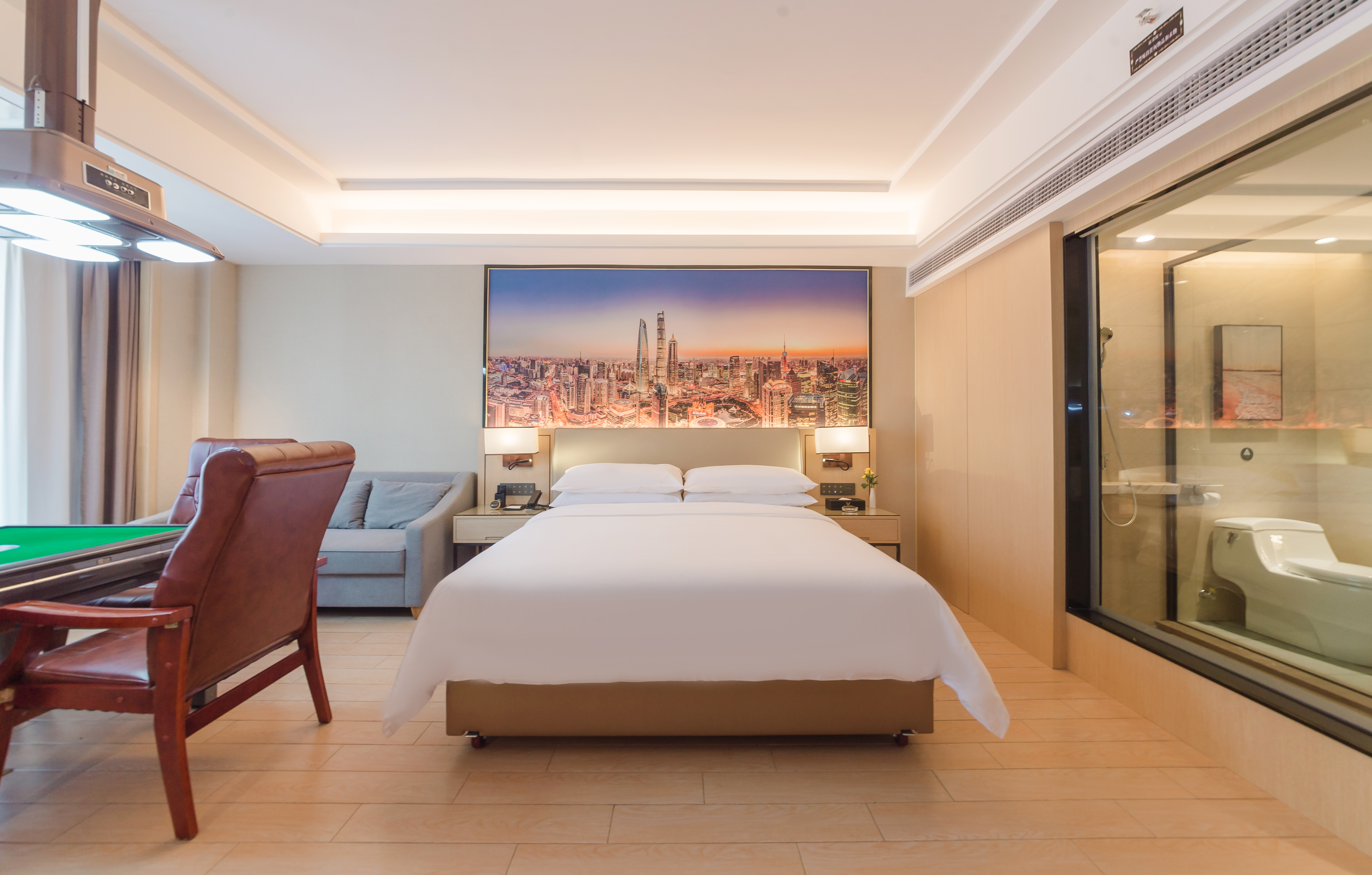 国粹|棋牌大床房【智能客控&国粹麻将】