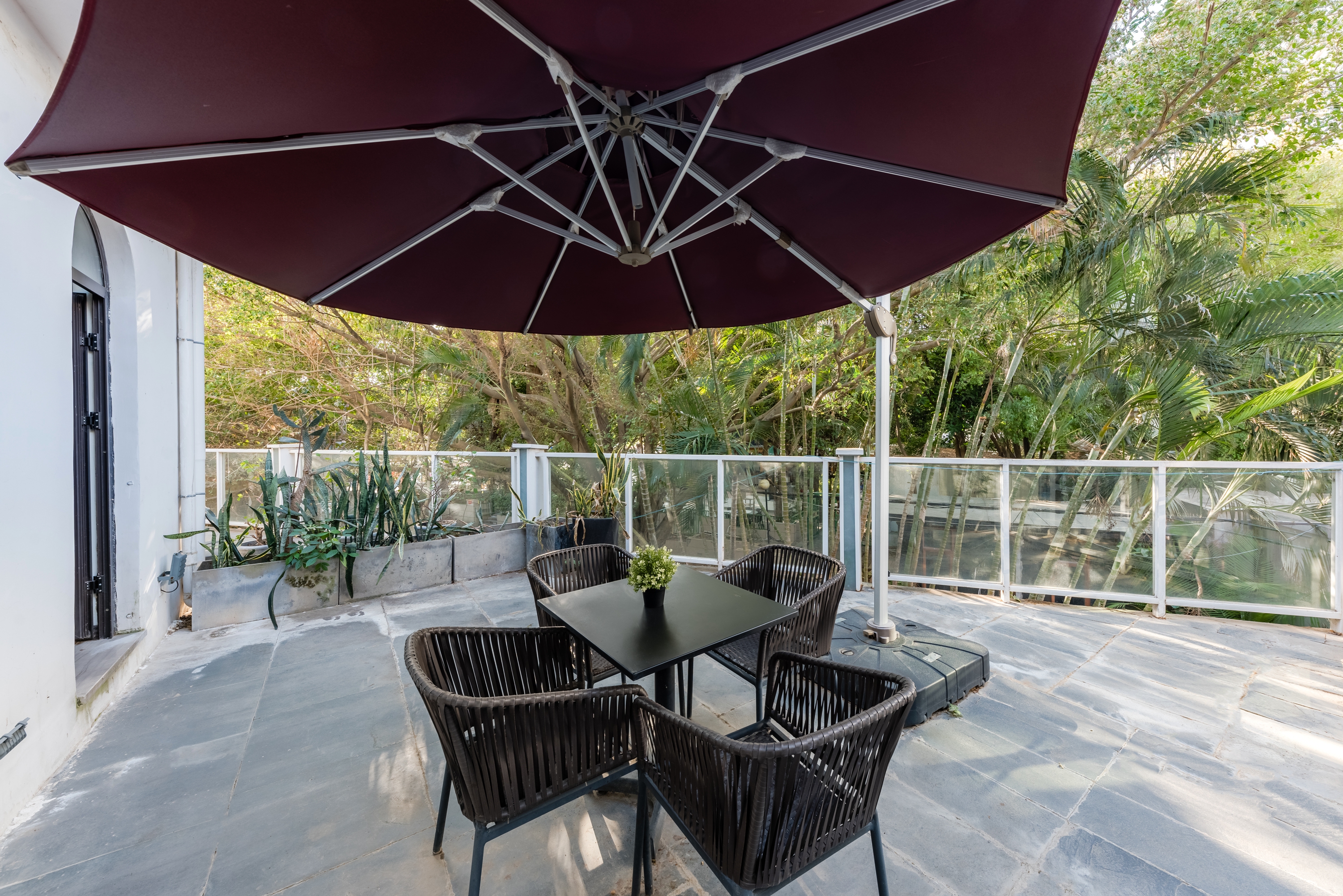 思海.露臺設計大床房