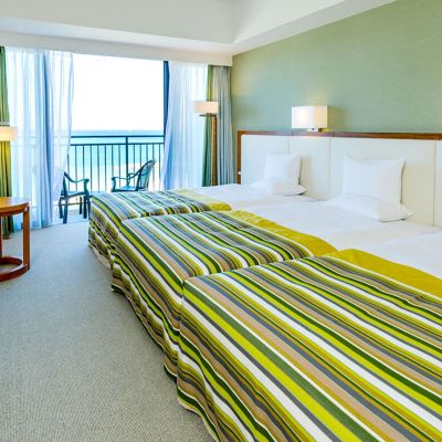 オーシャンデラックスルーム(ご利用人数3名)(高層階) サザンビーチホテル＆リゾート沖縄 クーポン