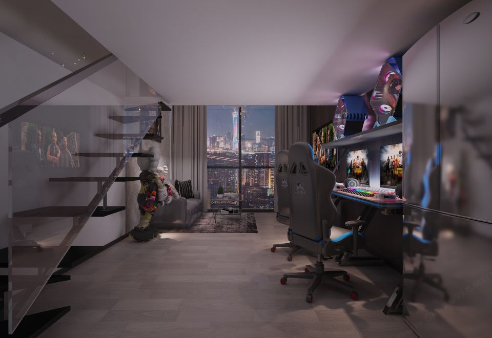 Urban Axis收藏家LOFT双人房