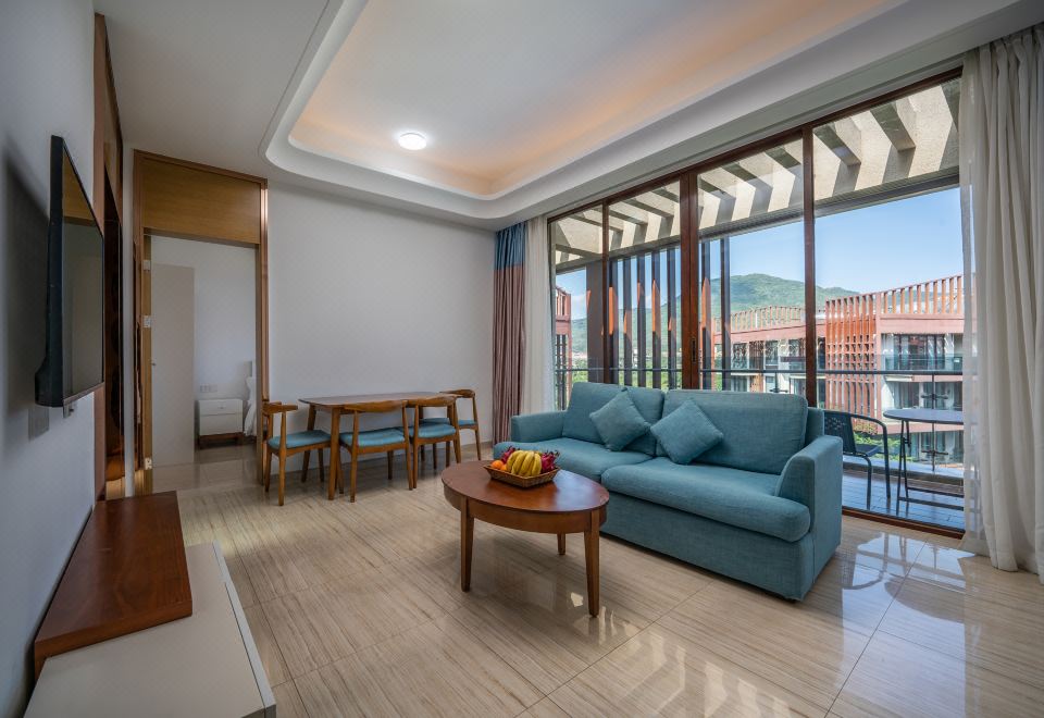 Yage Two-Bedroom One-Living Room Family Suite (Basic Kitchen)