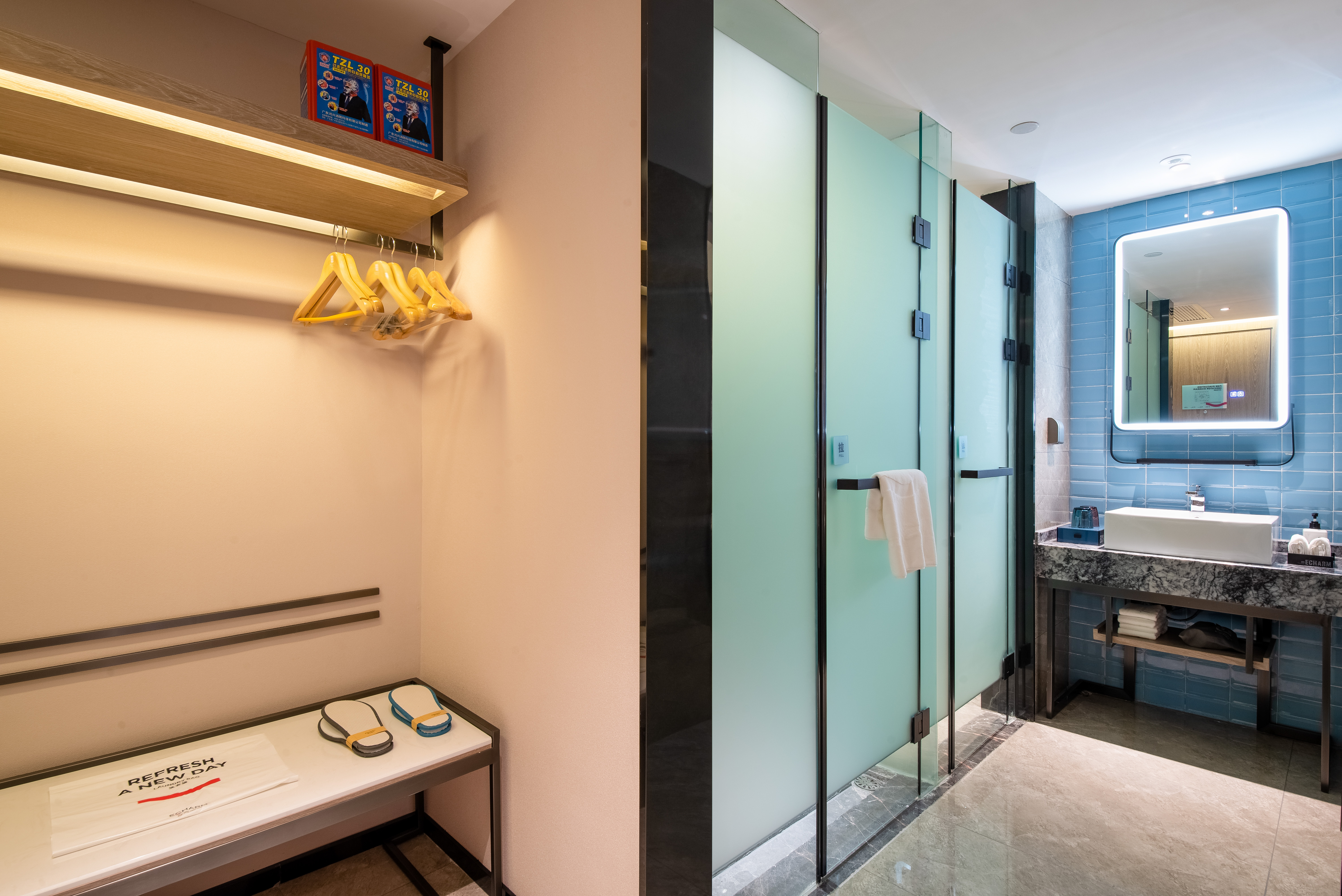 豪华大床房（北欧轻奢风+超大落地窗+舒适床品+乾湿三分离）