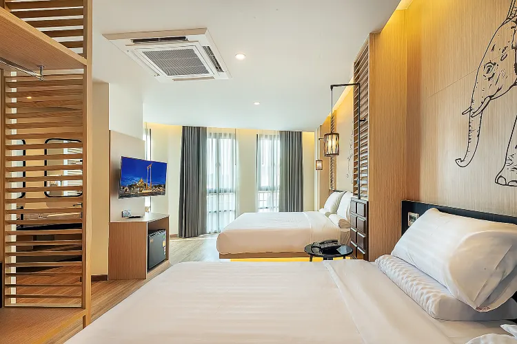 ห้องสำหรับครอบครัวพร้อมห้องน้ำ