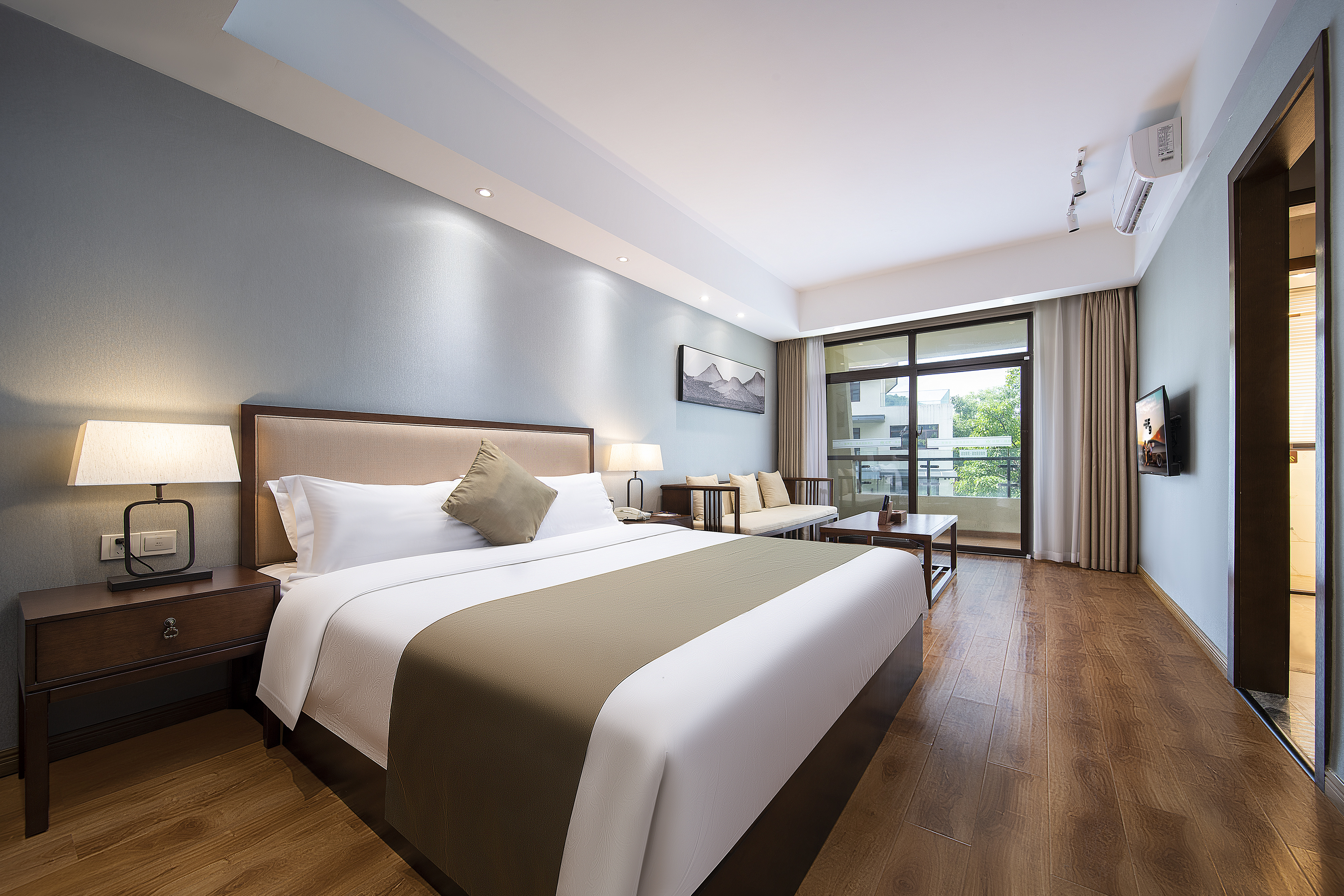 Sweetome Resorts (Qingcheng Shanju)特价房 -公寓楼大床房