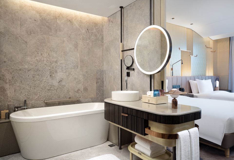 行政江景双床房