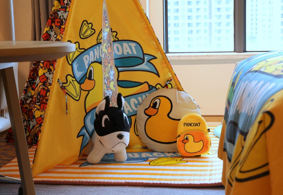 小黄鸭主题亲子房