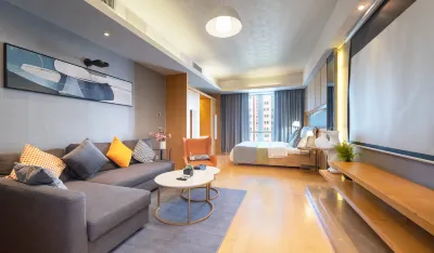 Xinxiang Yayuan Apartment (Beijing GongtiSanlitun International) Hotele w: 