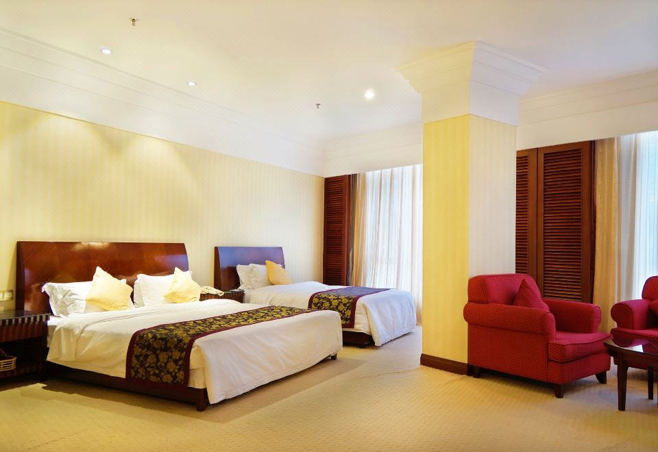 轻奢森林氧吧双床房