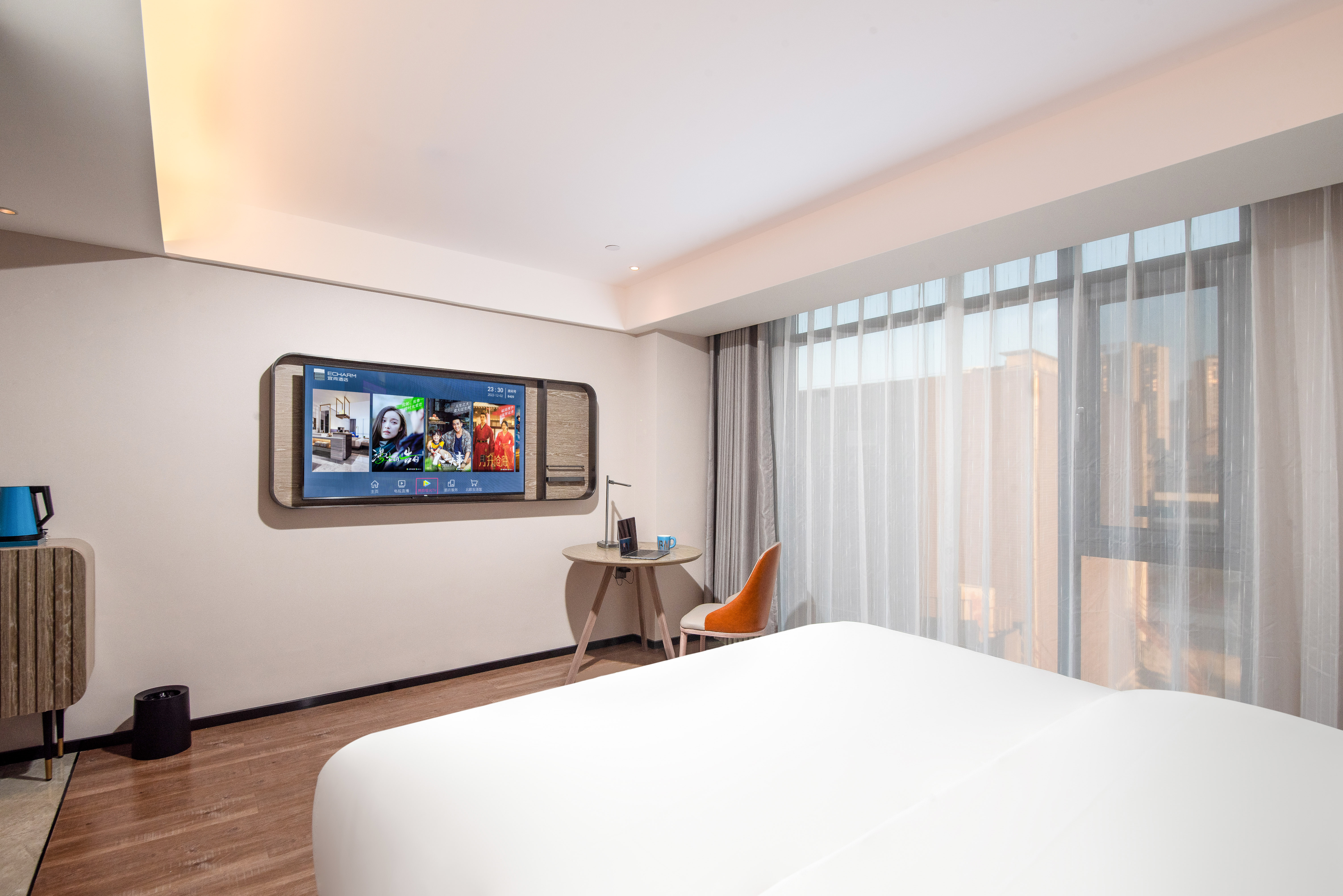 高级大床房（北欧轻奢风+超大落地窗+舒适床品+乾湿三分离）