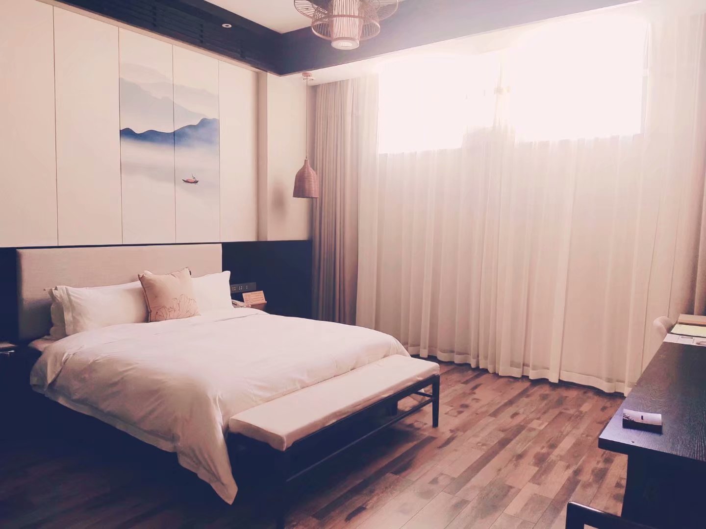 Chanyu Jingshe Hotel经济大床房