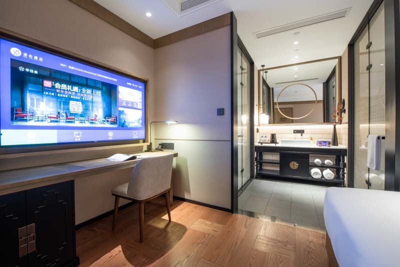 心悅高級雙床房（全屋智能+無線投屏+金可兒床墊）