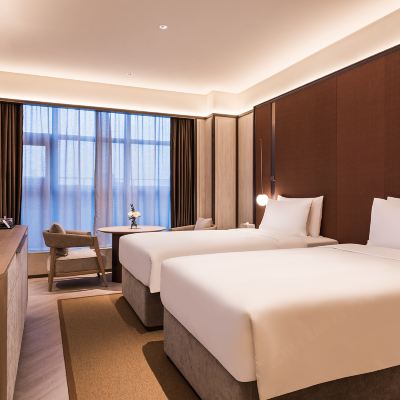 行政雙床房（人體感應+城市夜景） 桔子水晶杭州武林廣場銀泰飯店優惠