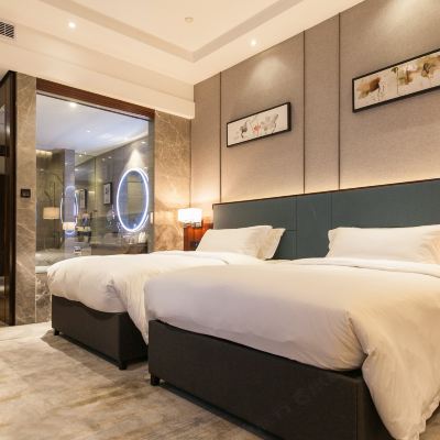 VR高級雙床房 順德華美達酒店（佛山樂從傢俱城店）優惠