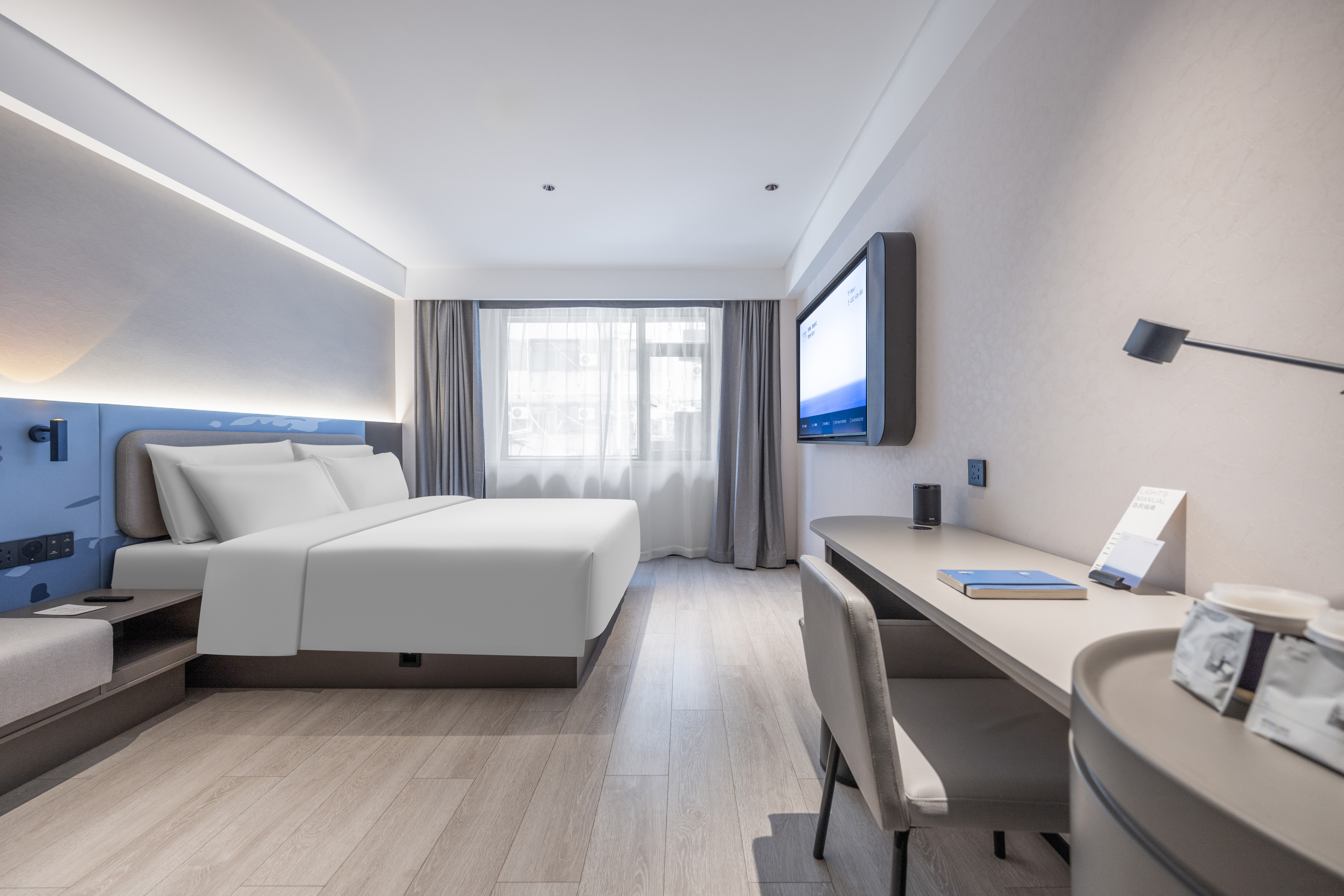 Light Enjoyment Double Bed Room With Smart Guest Control-65