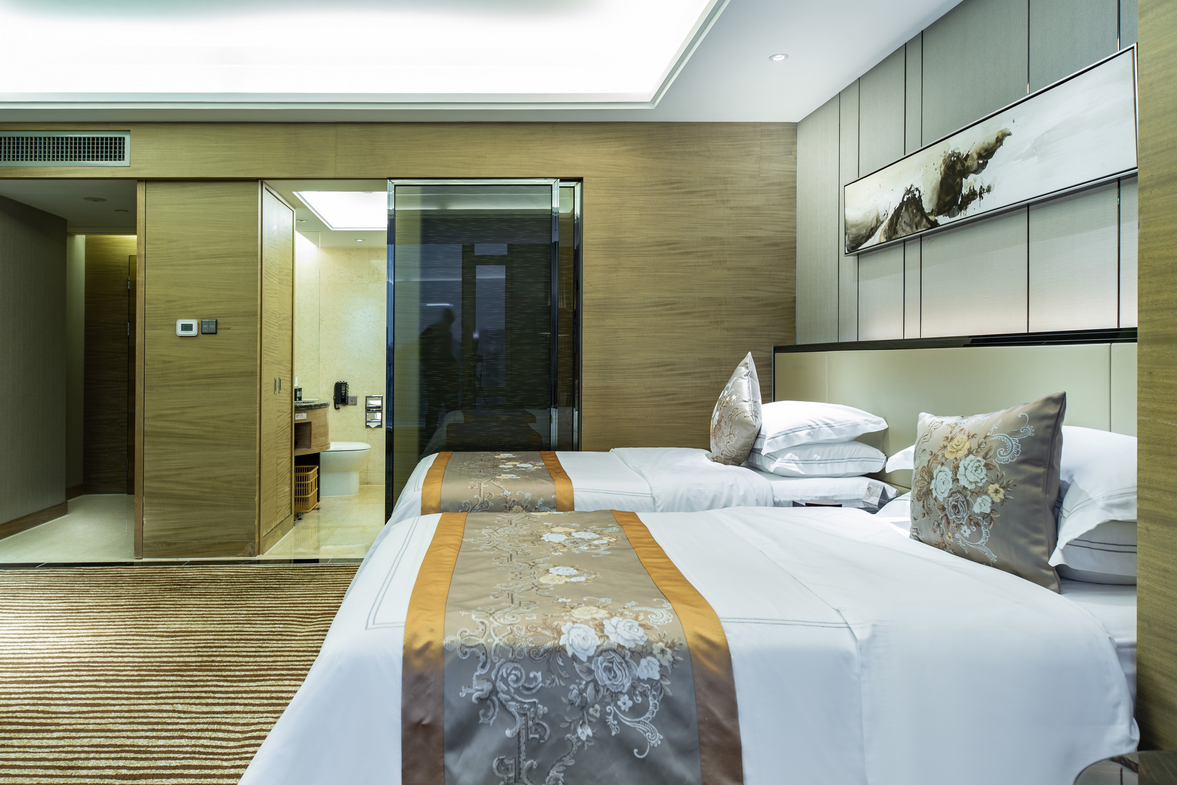 Shenzhen YANGBANGLANGYUE International HotelScenery Standard Twin Room