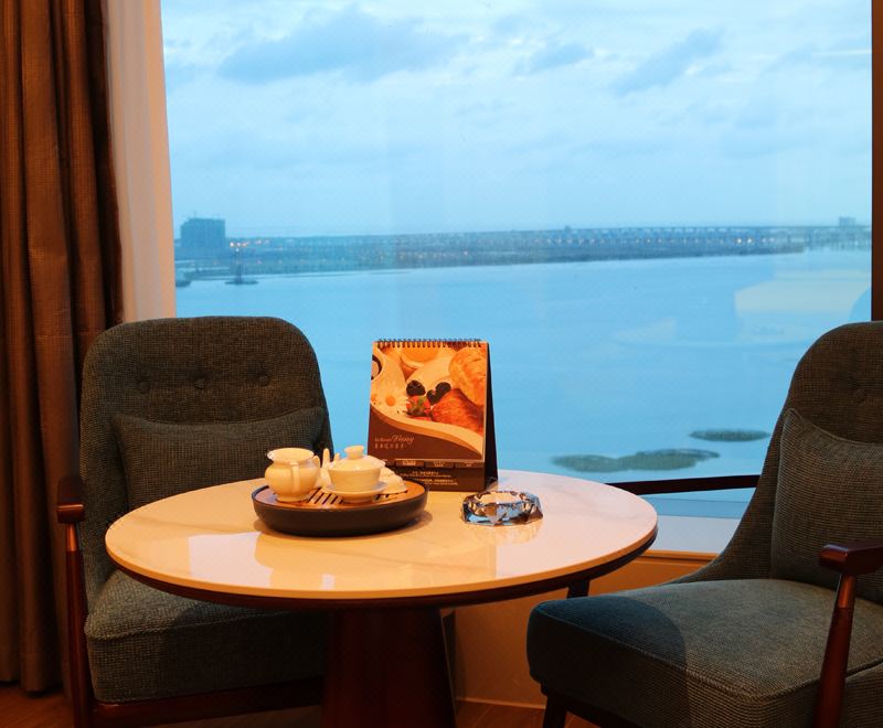 行政海景双床房（180°海景+高楼层视野）