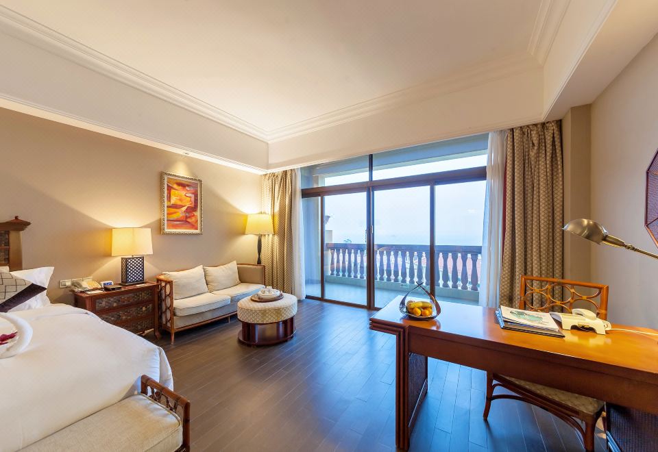 帝元180°海景日出大床房（独立观海阳台）