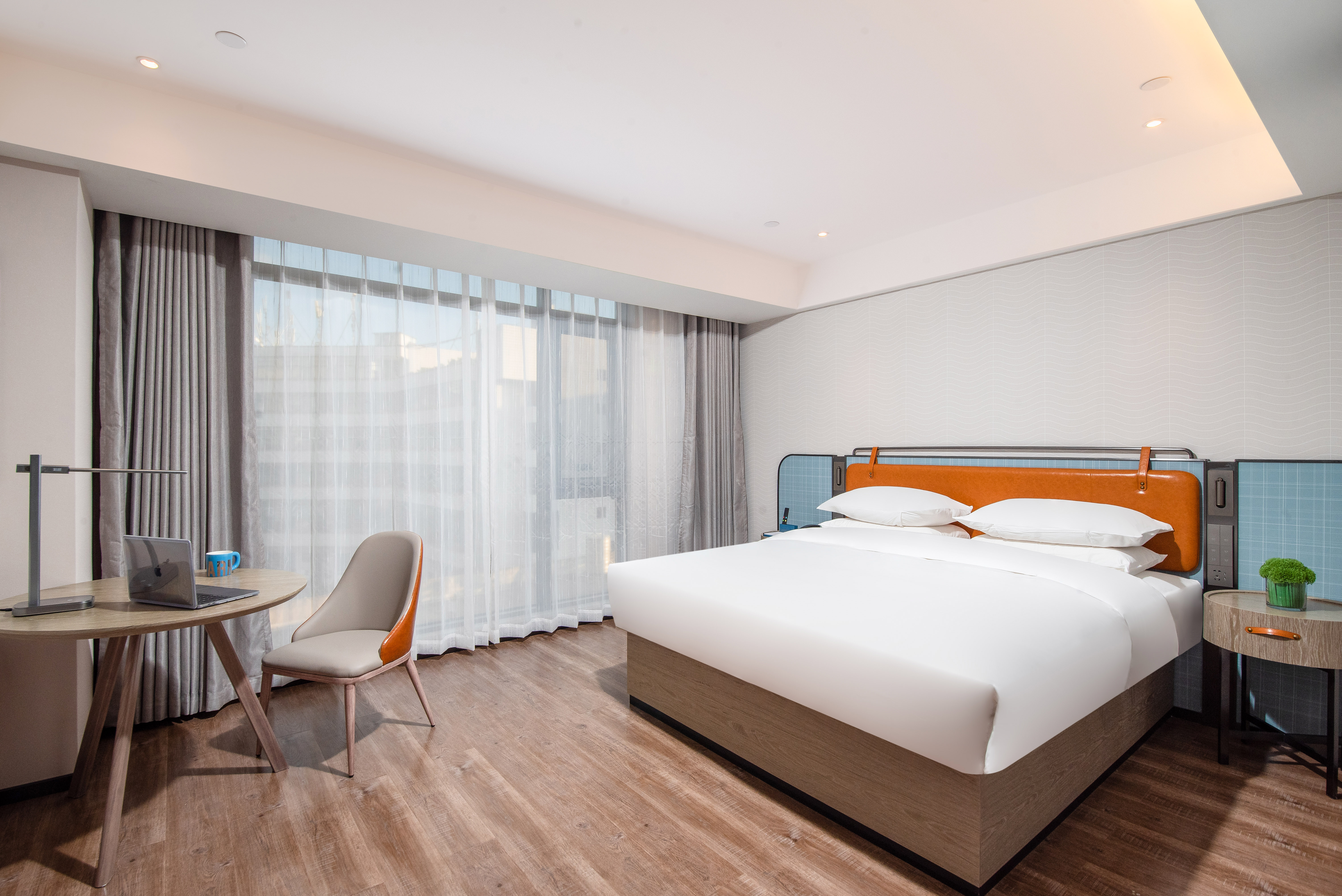 高级大床房（北欧轻奢风+超大落地窗+舒适床品+乾湿三分离）