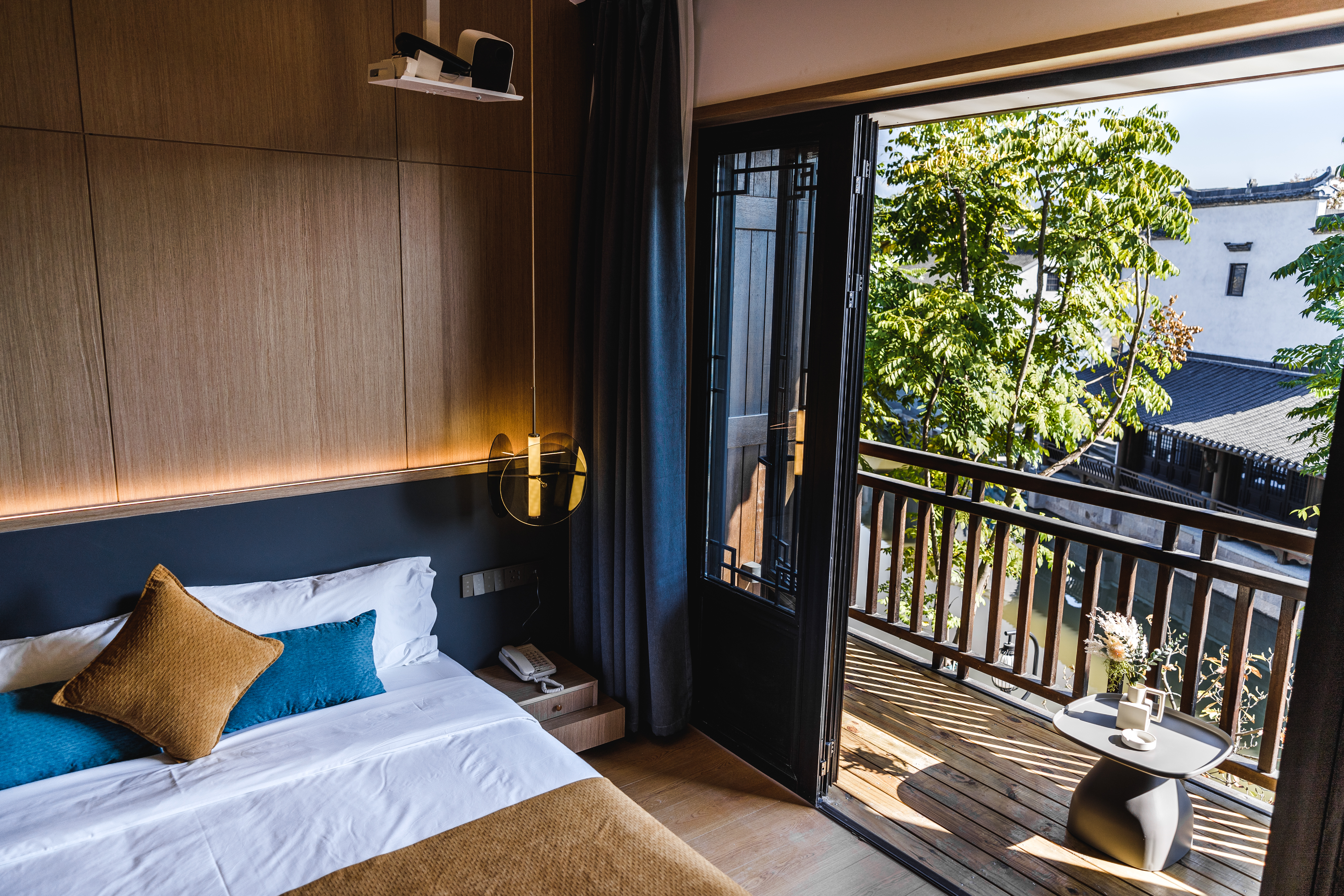 玉带河景LOFT家庭套房