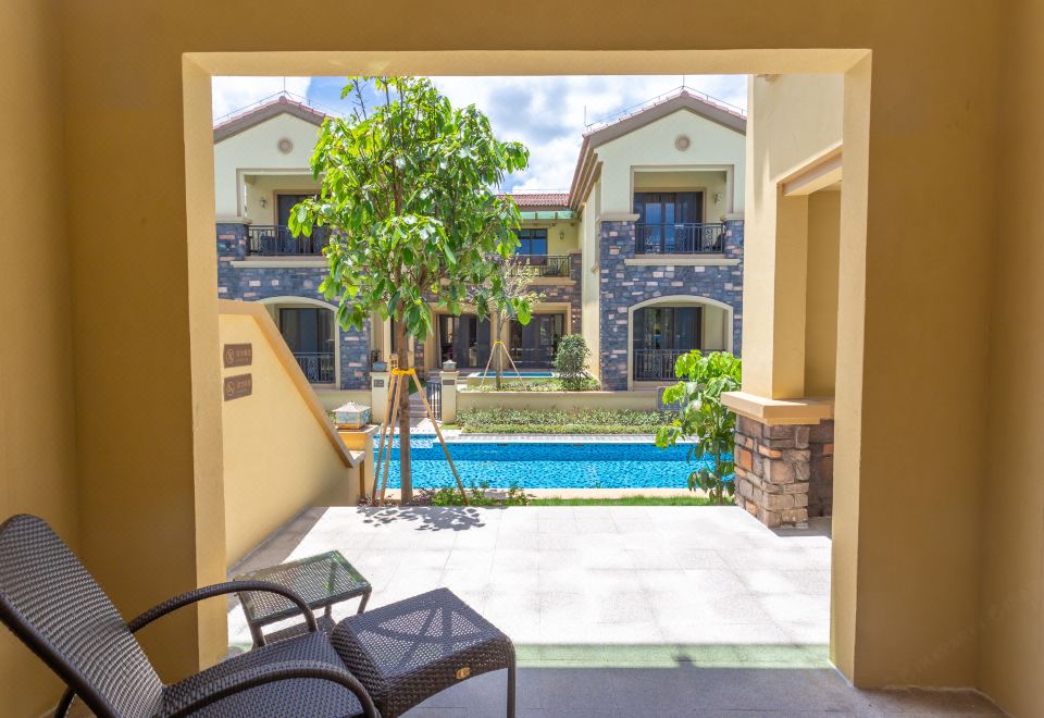 Yuetianxia Hot Spring HotelTwo Bedroom Villa With Hydrophilic Hot Springs In Zone B