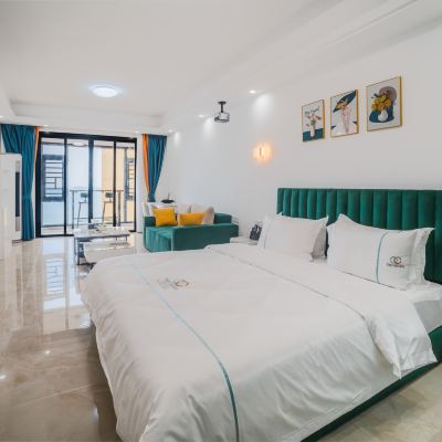 網紅·海泉灣海景影院大床房 南澳宿兮公寓優惠