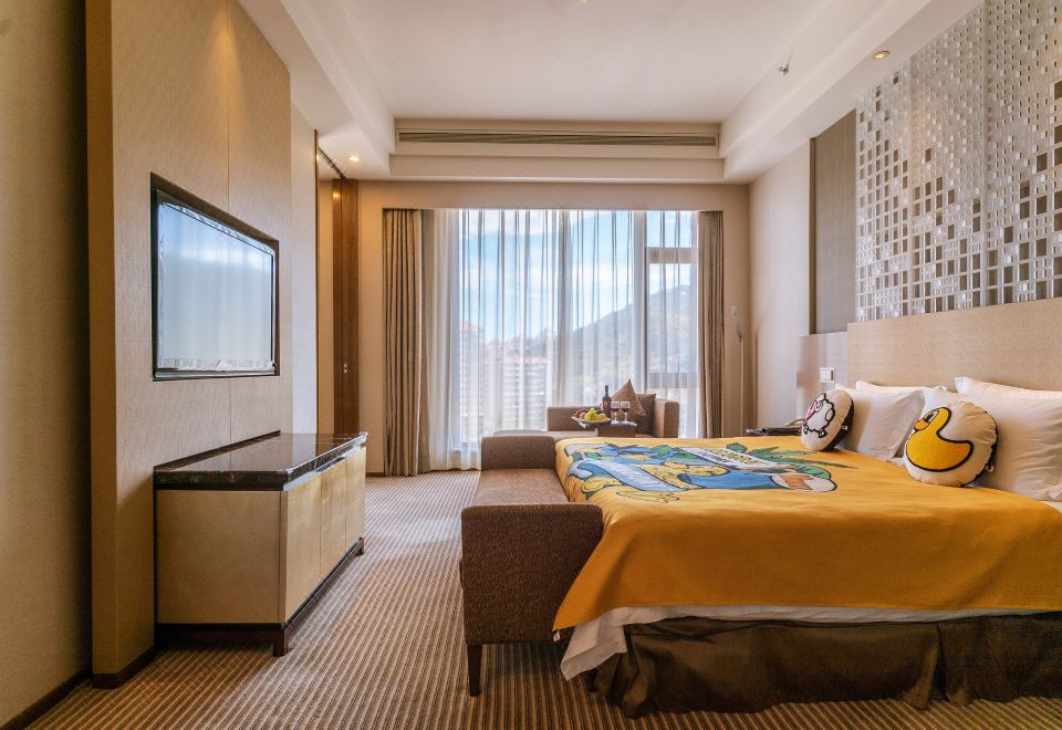 小黄鸭主题亲子套房