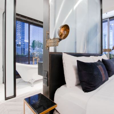 行政城景大床房（陽台，有窗） 艾爾昂飯店優惠