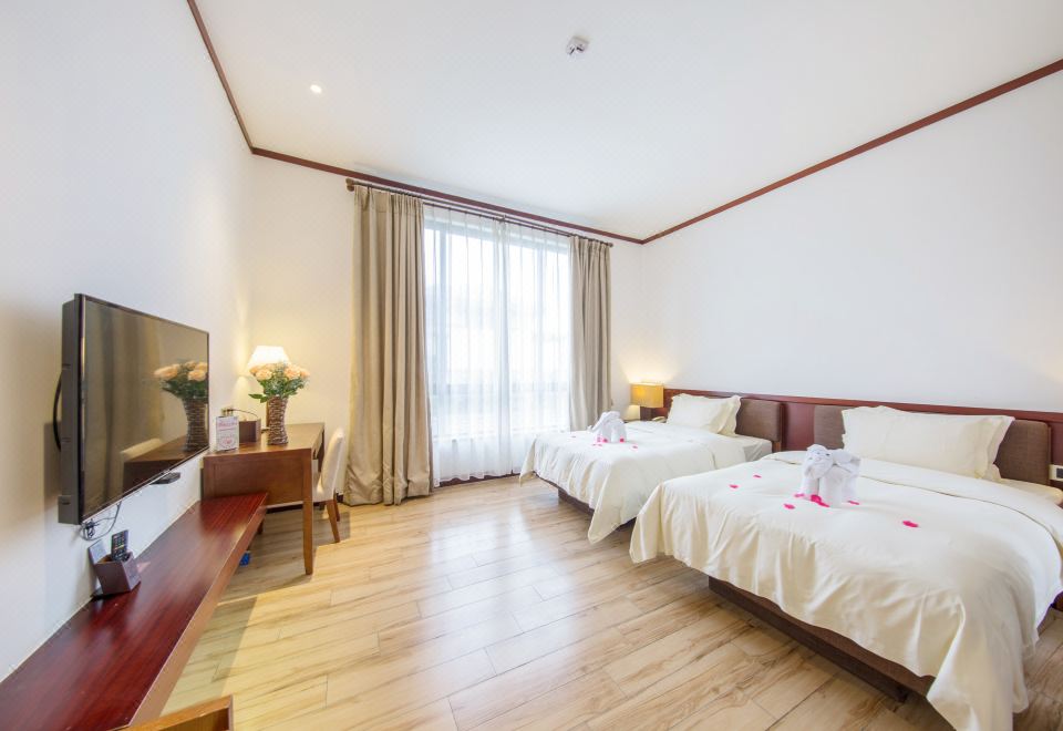 Baodun Lake Hushan Hot Spring ResortVilla - Garden-View (2 beds)