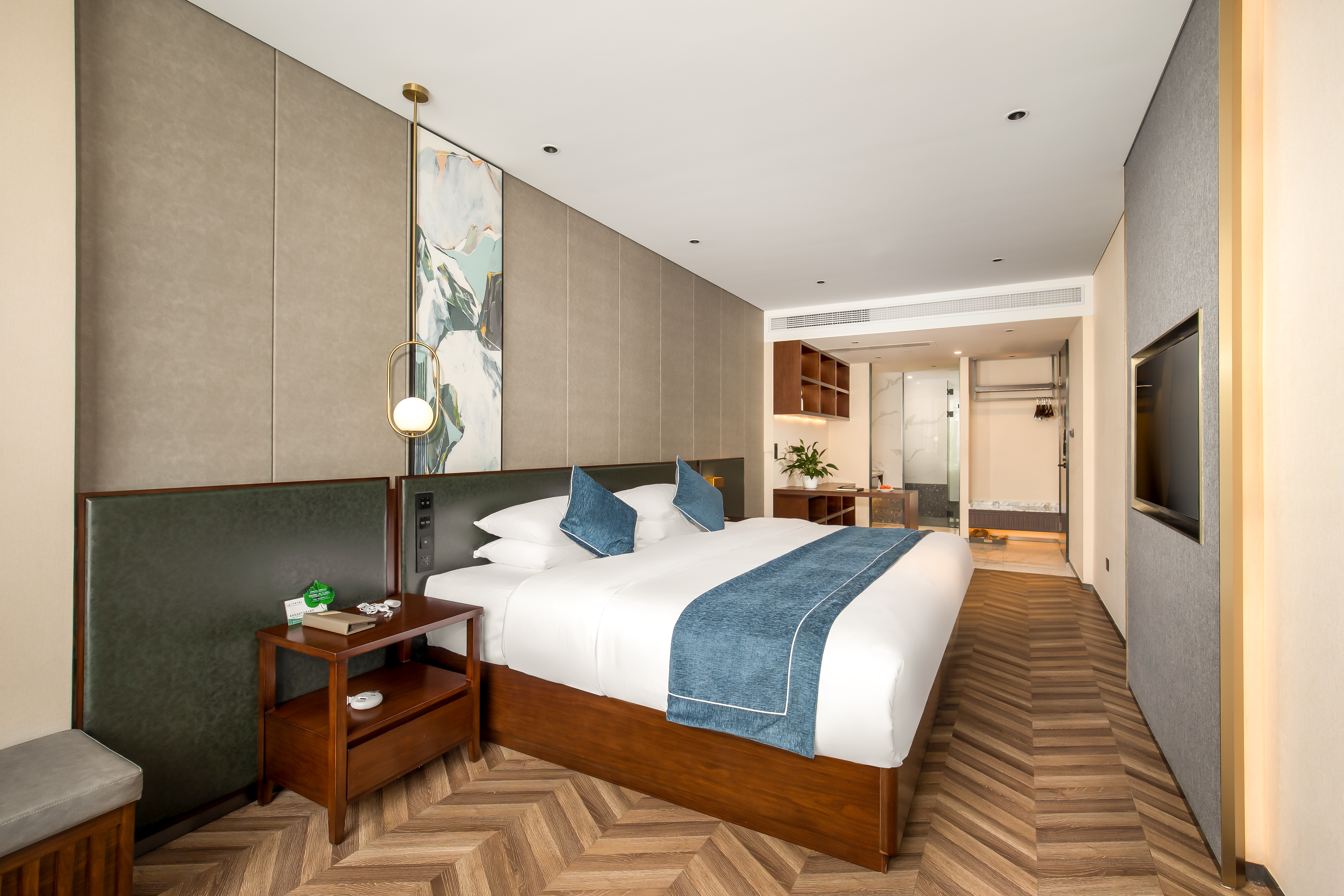 雅致城景大床房