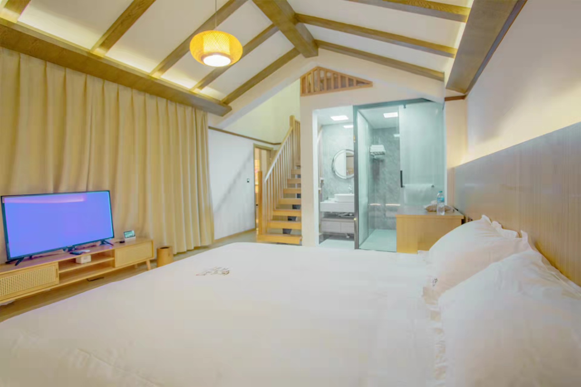 简约亲子家庭双床套房