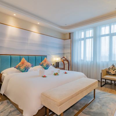 錦綉瓊州一房一廳套房 皇馬假日醉海南大酒店（海口濱海大道秀英店）優惠