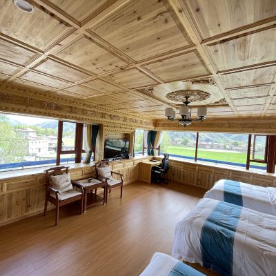 360度觀景藏式地熱豪華親子房（加濕器） 康吧宗莊園優惠