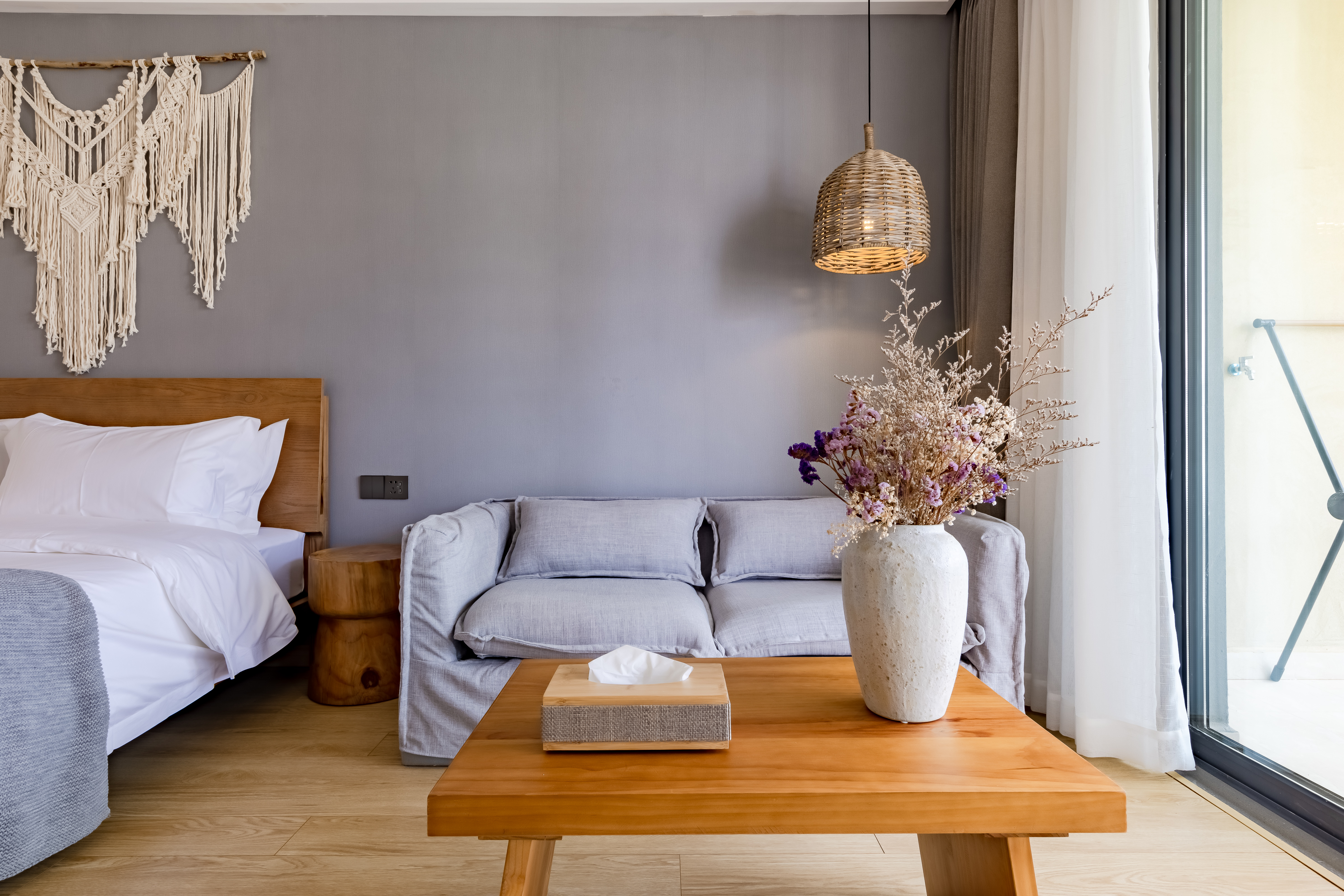 漫山·园景大床房