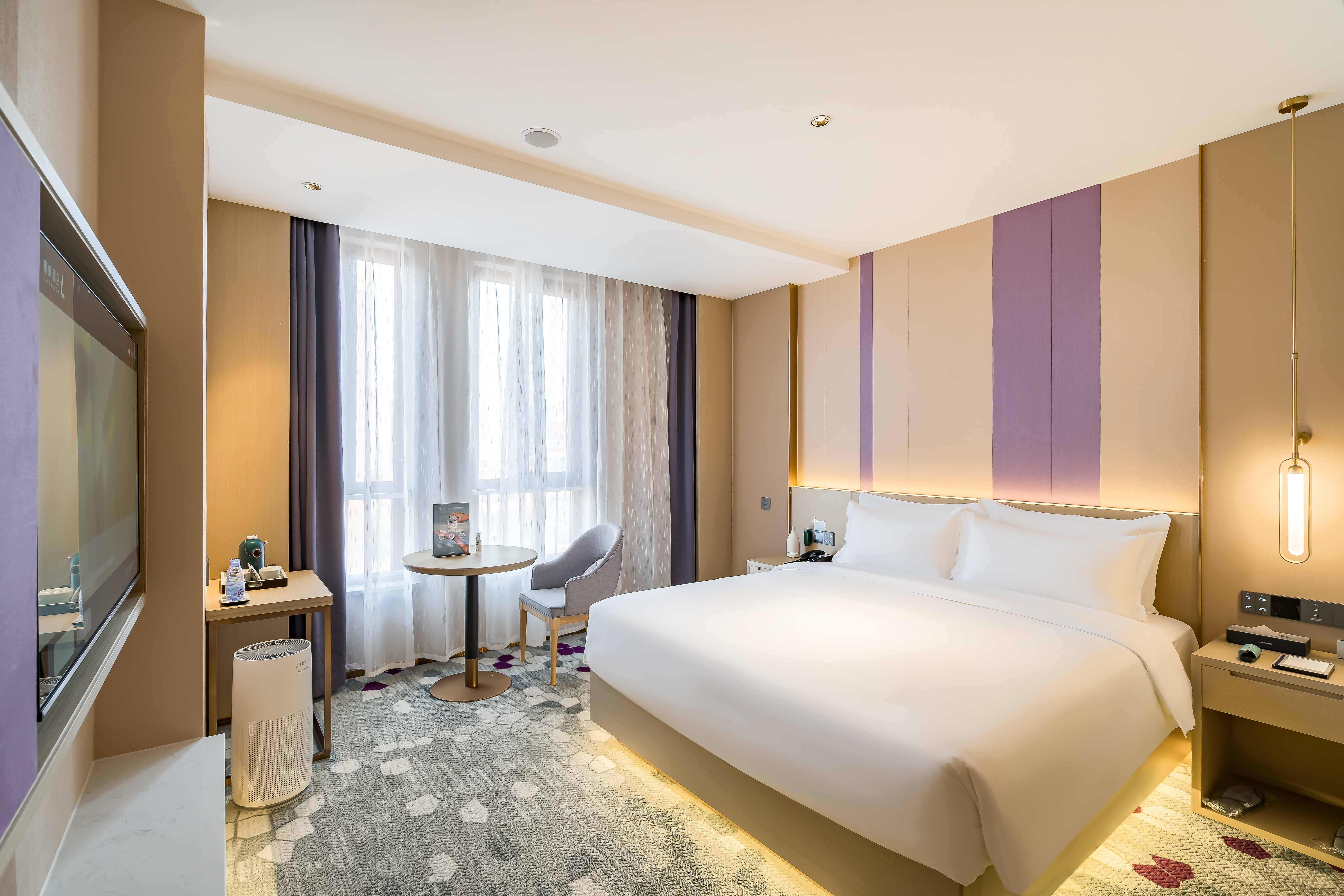 纯净自然大床房（杀菌模块+除蟎仪+空气净化）