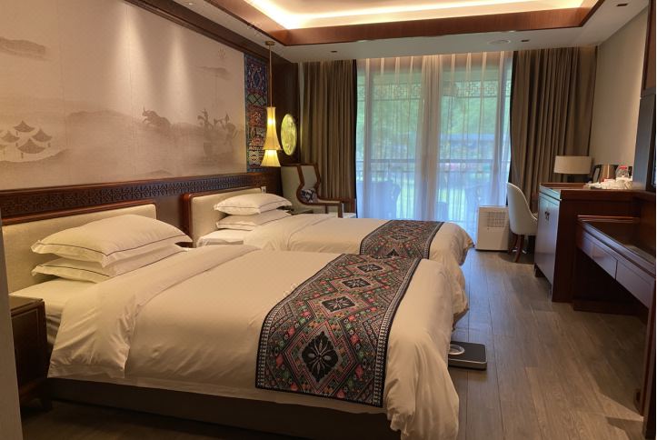 Mountain Fanjing Qixi Resort Guestroom - Double Occupancy, Courtyard-View (Floor Heating)