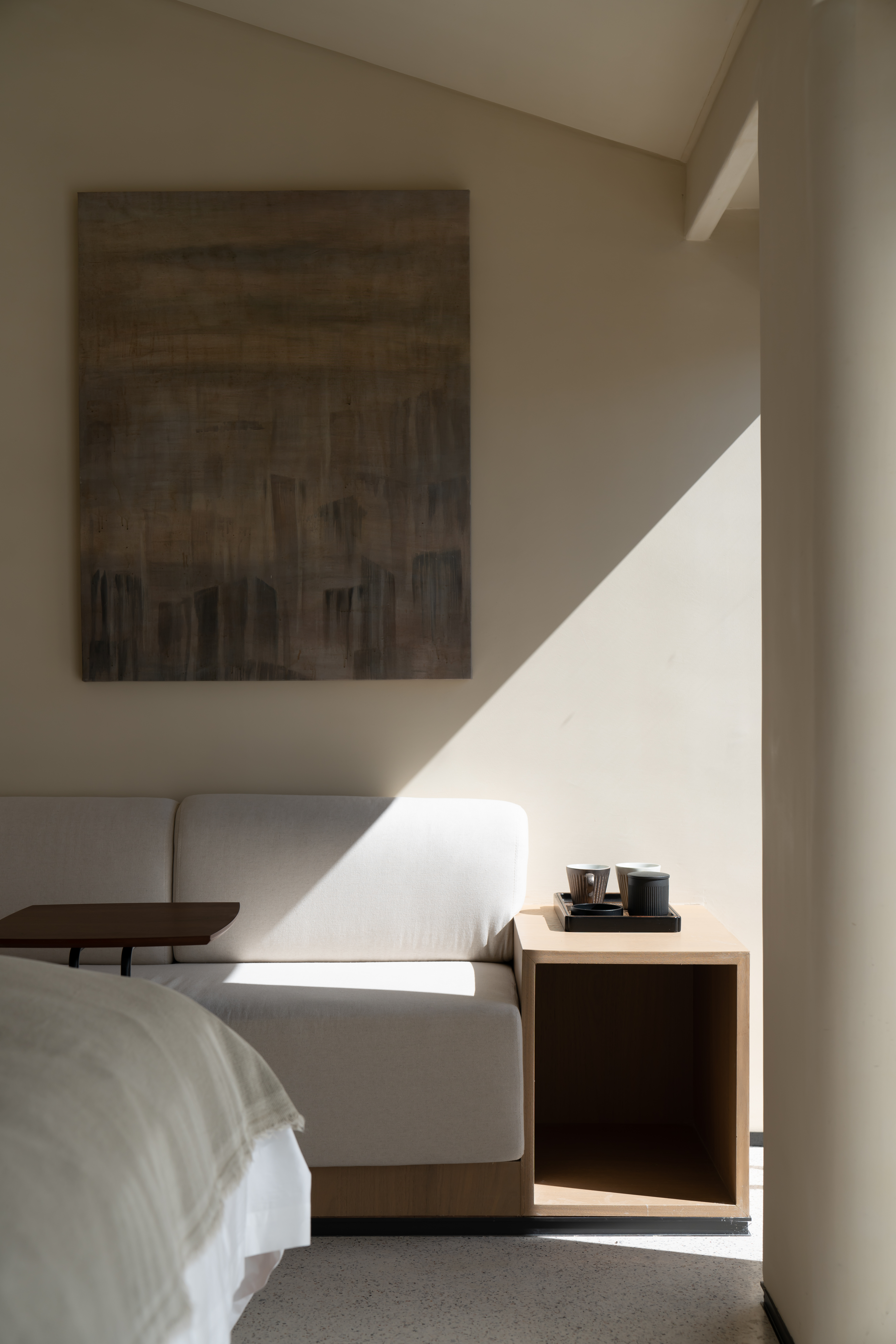 拾色·阳台山景大床房『浴缸+观云听风+Nespresso胶囊Coffee机+全身镜』