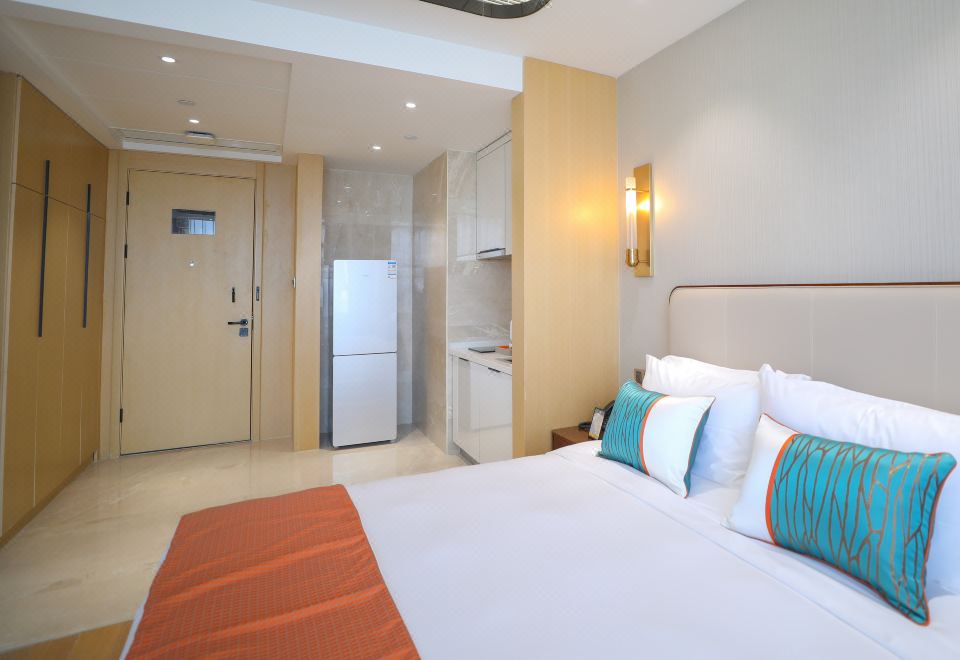 辰韵·栖园大床房|落地窗·金可儿床垫|